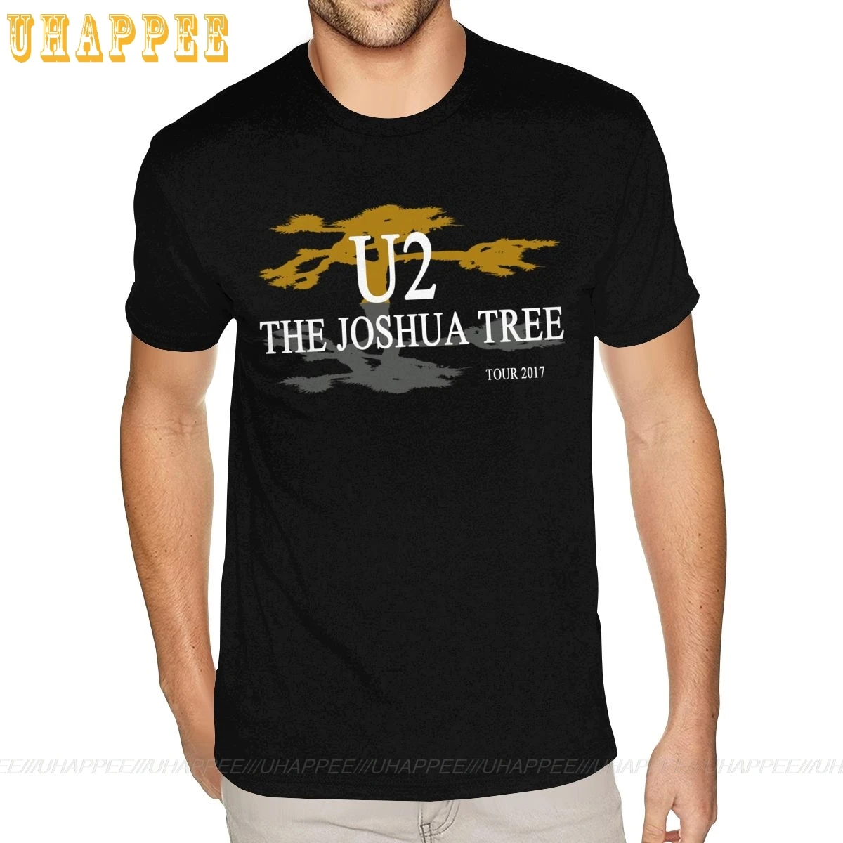 Футболки U2 с изображением Джошуа дерева на 30 летие 2017 для мирового турнира