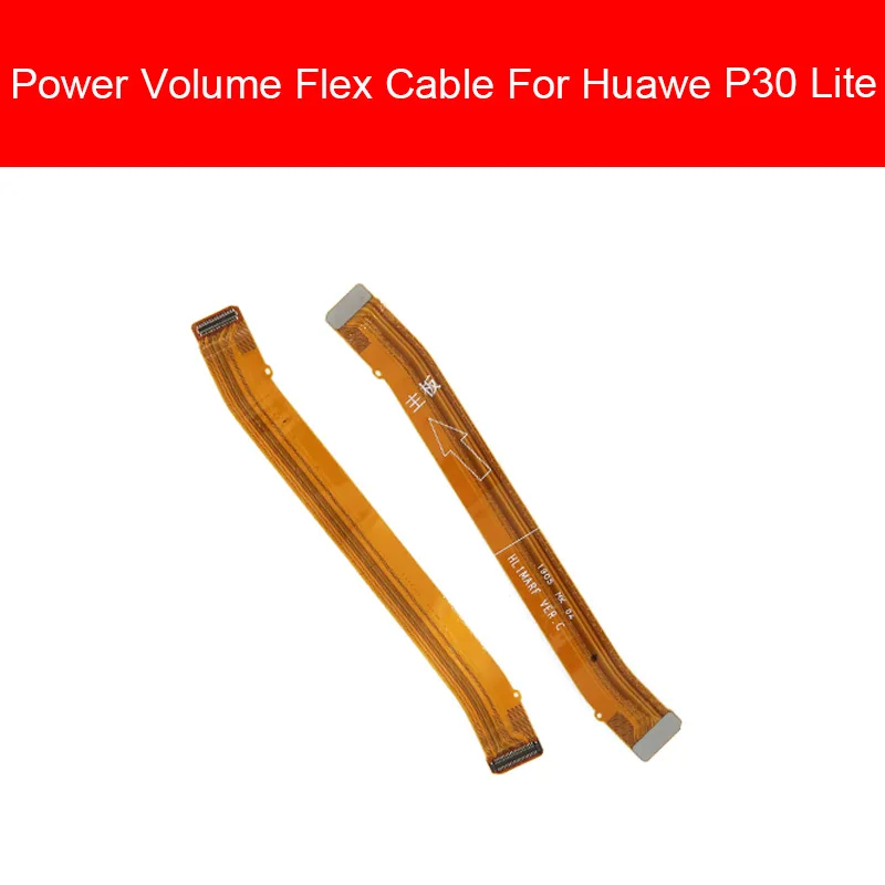 Соединитель материнской платы гибкий кабель для Huawei P30 Lite P30Lite разъем дисплея