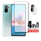 Защитное стекло для экрана и камеры Xiaomi Redmi Note 10, 10 Pro, 2 шт.
