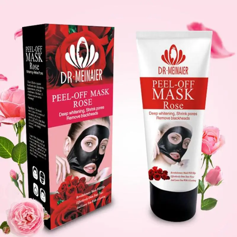 Маска для лица с коллагеном молочная глубокая морская грязь роза огурец алоэ