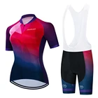 Велосипедный комплект из джерси 2022, женская одежда для велоспорта, летняя дышащая велосипедная одежда для горного велосипеда, велосипедная короткая одежда, одежда для велоспорта