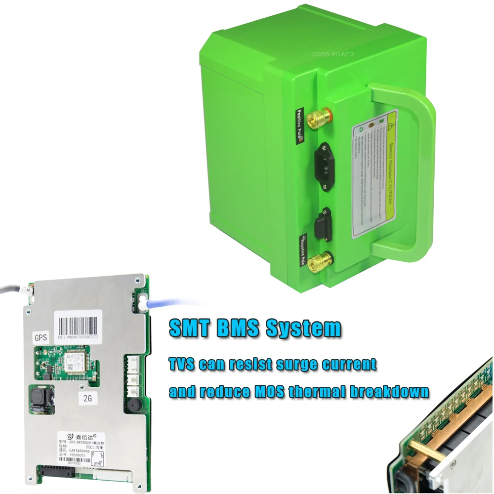 Аккумулятор 60 в 40 а · ч электрический велосипед трехколесный скутер мотоциклы