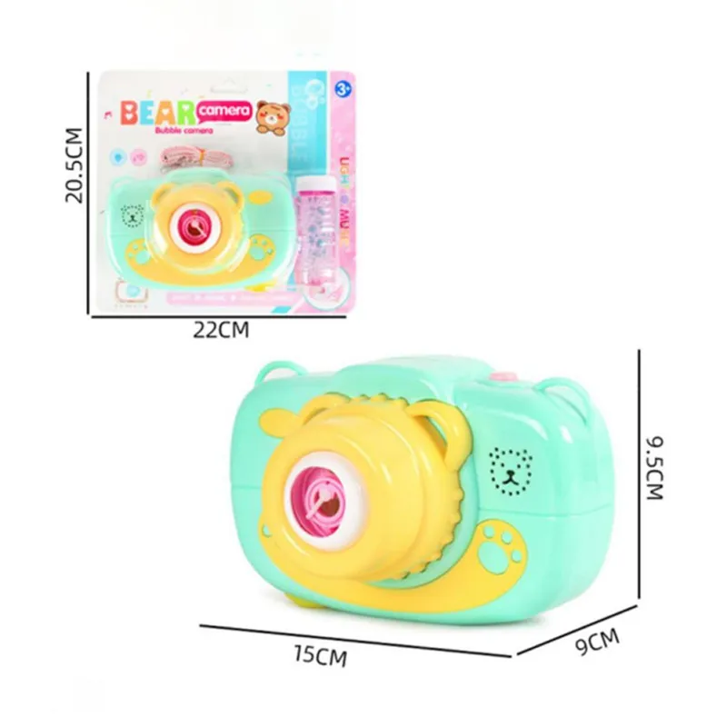 

Fashion Children's Camera Bubbles Machine New Outdoor Fun Toy for Kids Bubble
