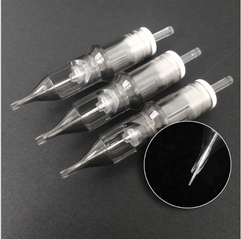 10 шт одноразовые полуперманентный макияж тату картридж игла для татуировки