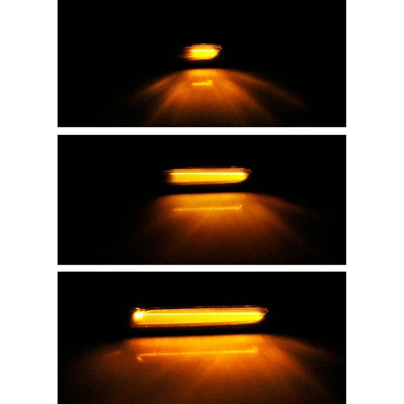 

for BMW- LED Side Marker Light Leaf Board Turn Signal E81 E82 E87 E88 E90 E91