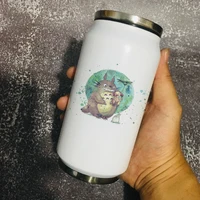 My Neighbor Totoro Stainless Steel Coffee Mug 350ml Vacuum Thermos Keeping Cold or Hot Water Mug Christmas Gift for Friends