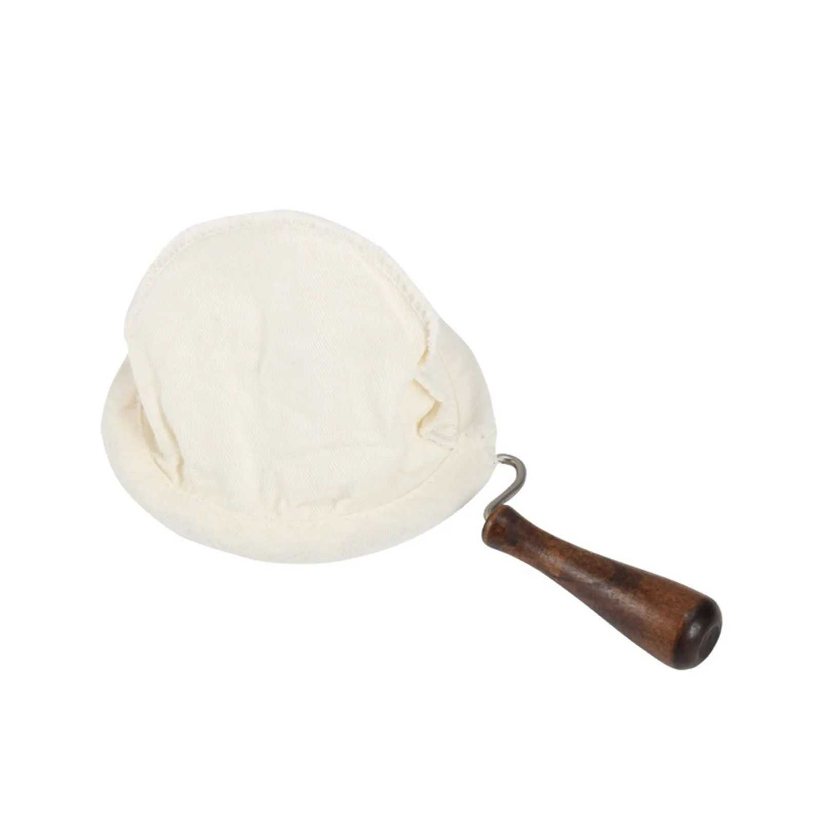 

Фильтр для кофе, рама из нержавеющей стали, многоразовый Нетканый фильтр с деревянной ручкой для кофе