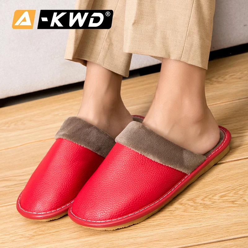 Мужские домашние тапочки Osasuna синие теплые мягкие Шлепанцы из искусственной кожи