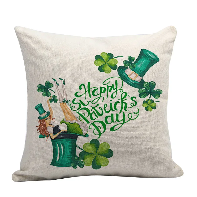 2020 Новый Лидер продаж зеленый четыре листа клевера цветок из хлопковых нитей