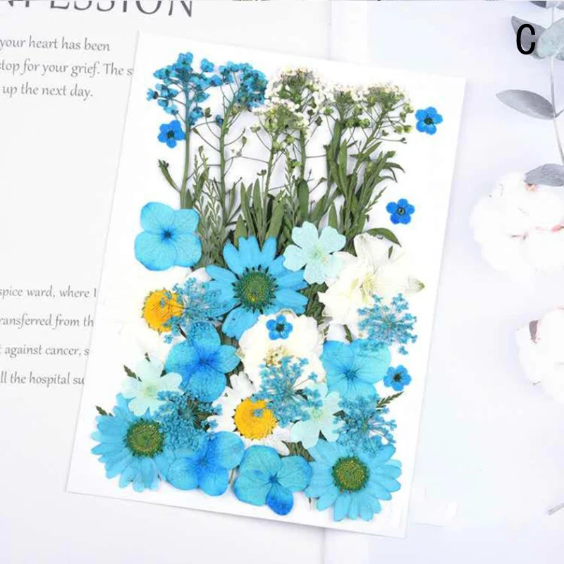 

Dried Pressed Flowers Combination for Resin Art Craft DIY Art Floral Decors Collection Gift @LS