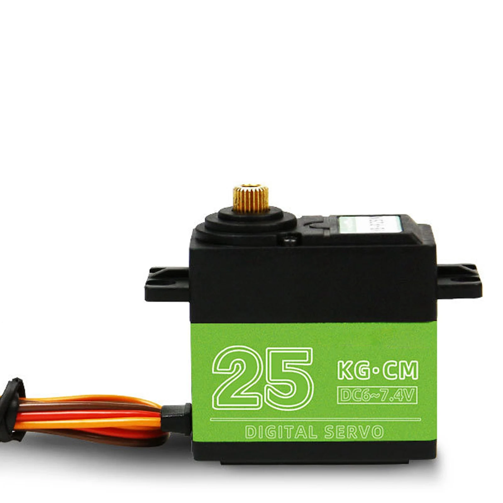

New Yahboom 25KG Digital Servo Full Metal Gear High Torque Servo Motor for RC Model DIY Waterproof Control Angle 180° DS3218MG