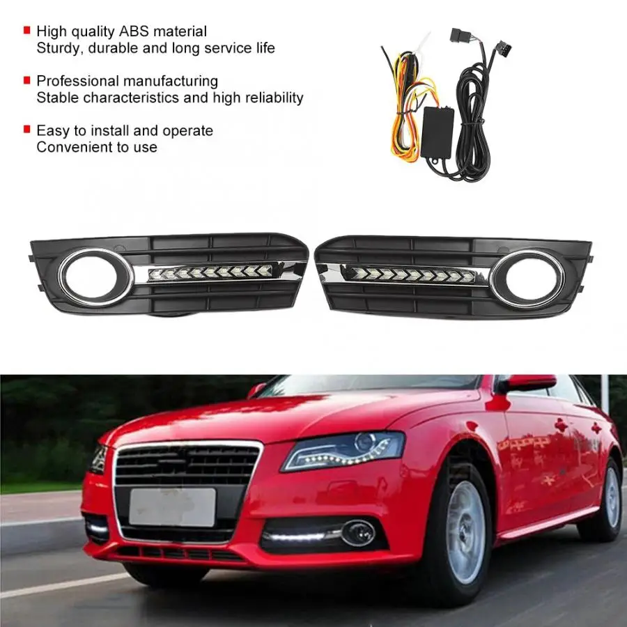 Лампа для авто ABS светодиодный светильник с указателем поворота Audi A4 B8 2009 2010