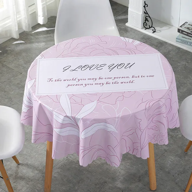Style 7 Proud Rose мультфильм водонепроницаемый скатерти маслостойкие Tafelkleed пластик ПВХ маслостойкие скатерти покрытие стола домашний декор - Цвет: Style 7