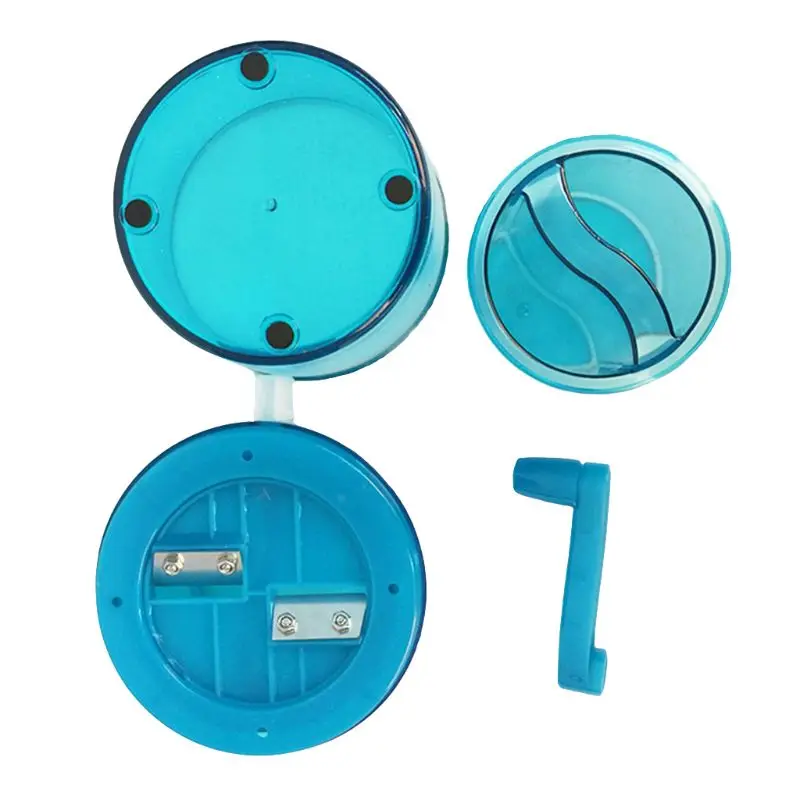 

1.1L Portable Hand Crank Manual Ice Crusher Shaver Kids Shredding Snow Cone Maker Machine Kitchen Tool