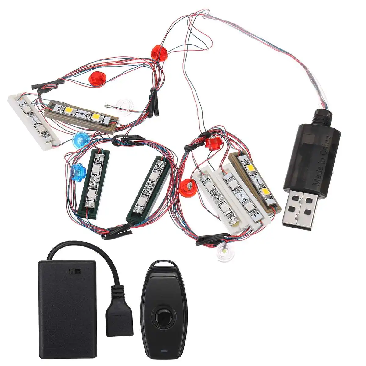 

LED Light Up Kit for 42110 for Land Rover Defender Car Bricks Toy (Model Not Included) with Remote Control Battery Box