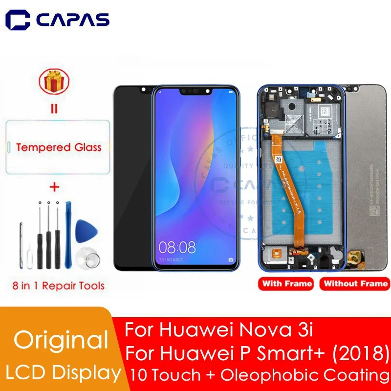 Для huawei Nova 3i ЖК-дисплей+ рамка 10 сенсорный экран для huawei Nova 3i ЖК-экран Замена Ремонт Запасные части