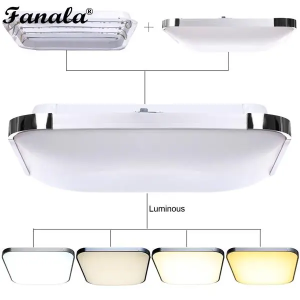 Современный светодиодный потолочный светильник 30 Вт домашняя люстра