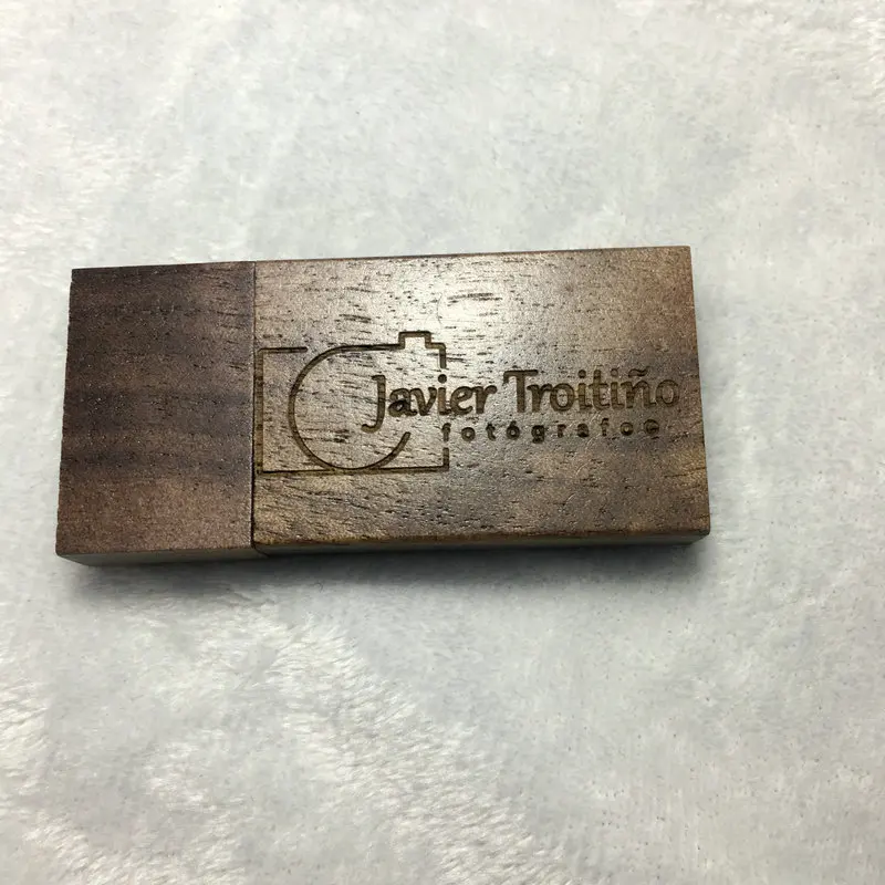 (10 шт. Бесплатный Пользовательский логотип) грецкий орех дерево Флешка usb флеш