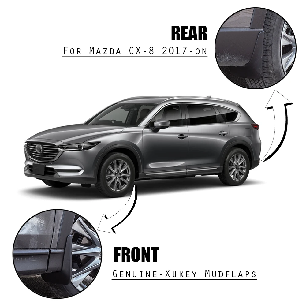 Литые Автомобильные Брызговики в стиле OE для Mazda CX 8 CX8 2017 on KG автомобиля Стайлинг