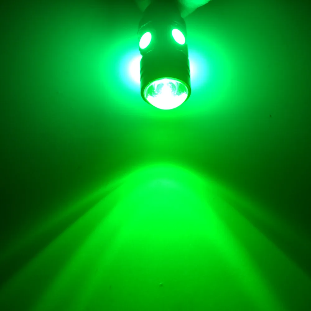 2X белый, красный, синий Led Клин Led 196 168 4SMD 5050 авто светодиодные лампы Ширина лампы номерного знака объектив светильник рассеянные лампы - Испускаемый цвет: Зеленый
