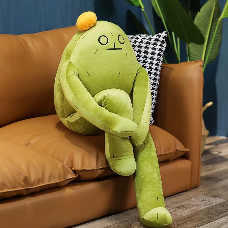

60-100cm Cute Cartoon Cactus Man Plush Toy Kawaii Banana Man Dolls Stuffed Soft Pillow Birthday Gifts for Children Kids Baby