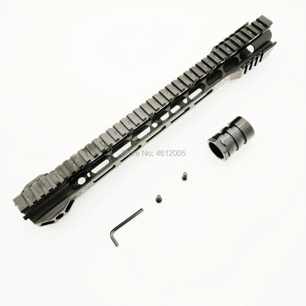 15 дюймовая тактическая защитная накладка MLOK свободный поплавок супер тонкая ar