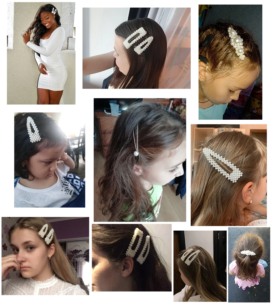 Женские Ins жемчужная заколка 2019 новые золотистые шпильки для волос Корейская