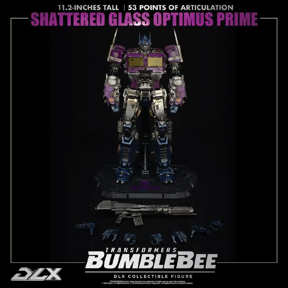 3A Threezero Mirror World Op Comannder фиолетовая игрушка DLX робот пятно коллекционные фигурки