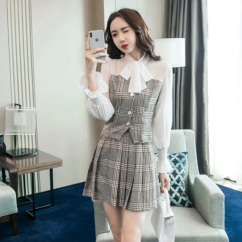 Униформа школьная японская в стиле ретро костюм моряка из аниме топ и юбка