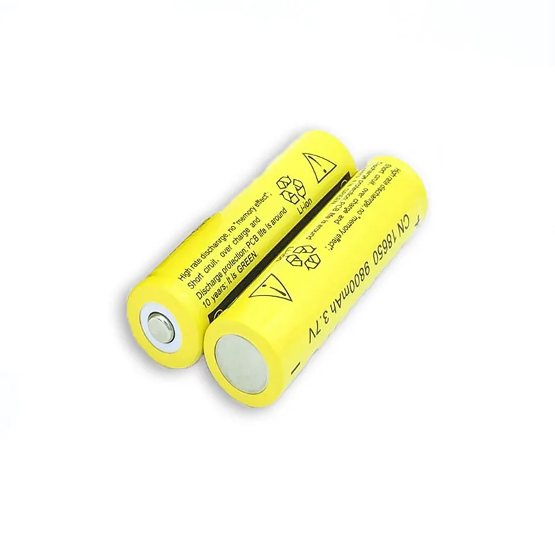 

2/8/16/20pcs 18650 9800mAh 3.7V Echargeable lithium ion battery for LED flashlight lithium battery