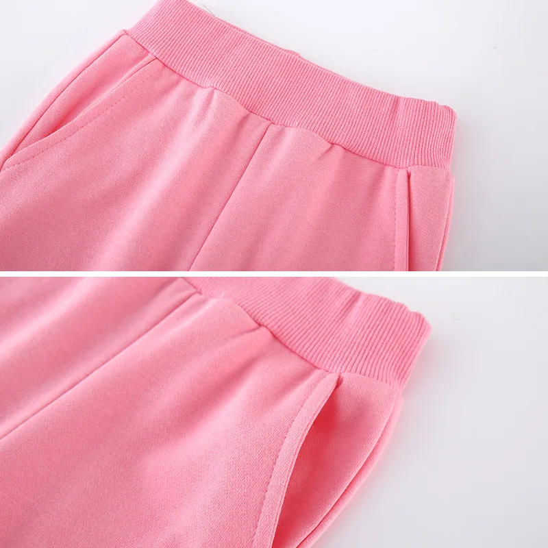 

2021 Ins Fashion Baby Girls And Boys Casual Pants Children Trousers Cotton Children Pants