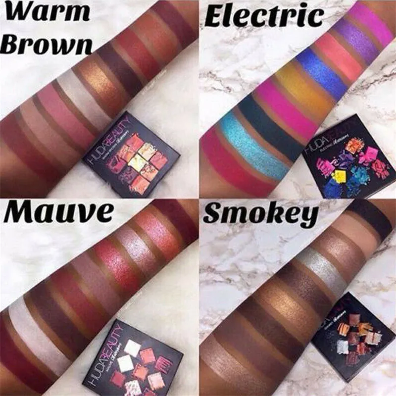Новый макияж тени для век палитра 9 цветов блестящие матовые Палитра