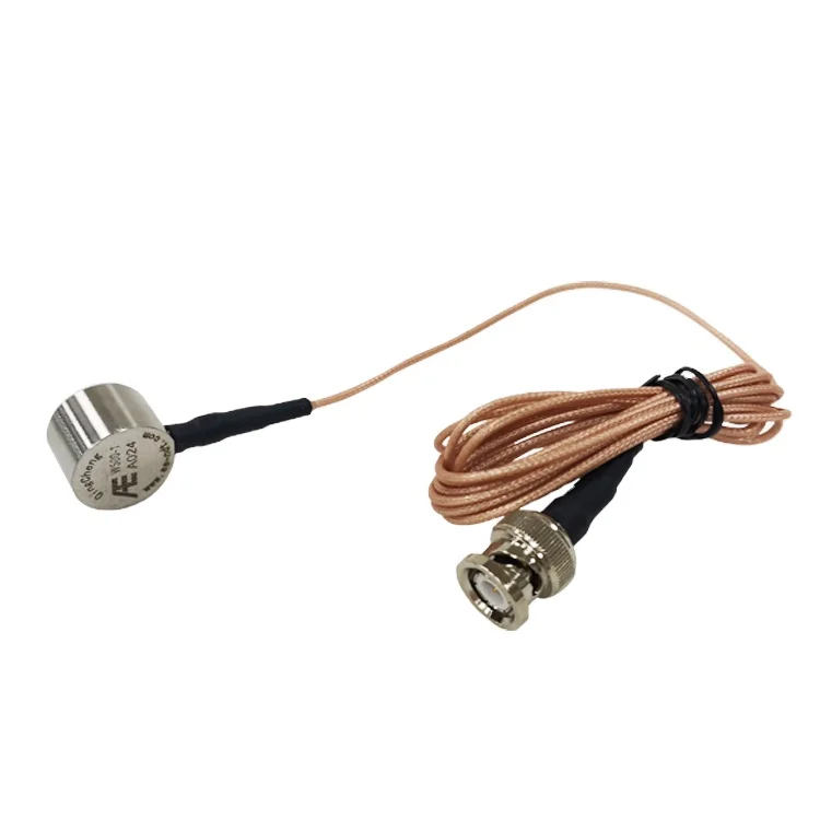 

W500-1 waterproof acoustic emission sensor with resonant frequency 500KHz
