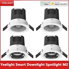 Yeelight Интеллектуальный светильник прожектор M2 Bluetooth Mesh APP пульт дистанционного управления 2700-6500K работа с низким энергопотреблением Mijia APP Apple HomeKit