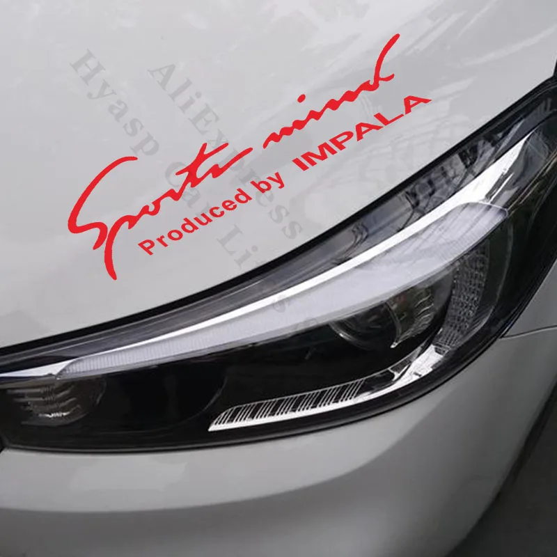 

2 шт., виниловые наклейки для багажника автомобиля Chevrolet Impala