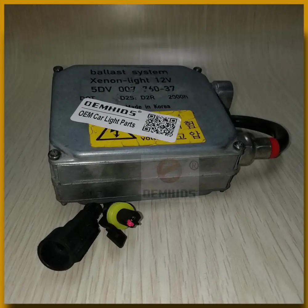 1 шт. OEMHIDS б/у балласт системы фара модуль "сделай сам" для D2S D2R AMP 9005 9006 H1 H7 H11 5DV 007 760-37 5DV007760-37 - Цвет: AMP socket Korea