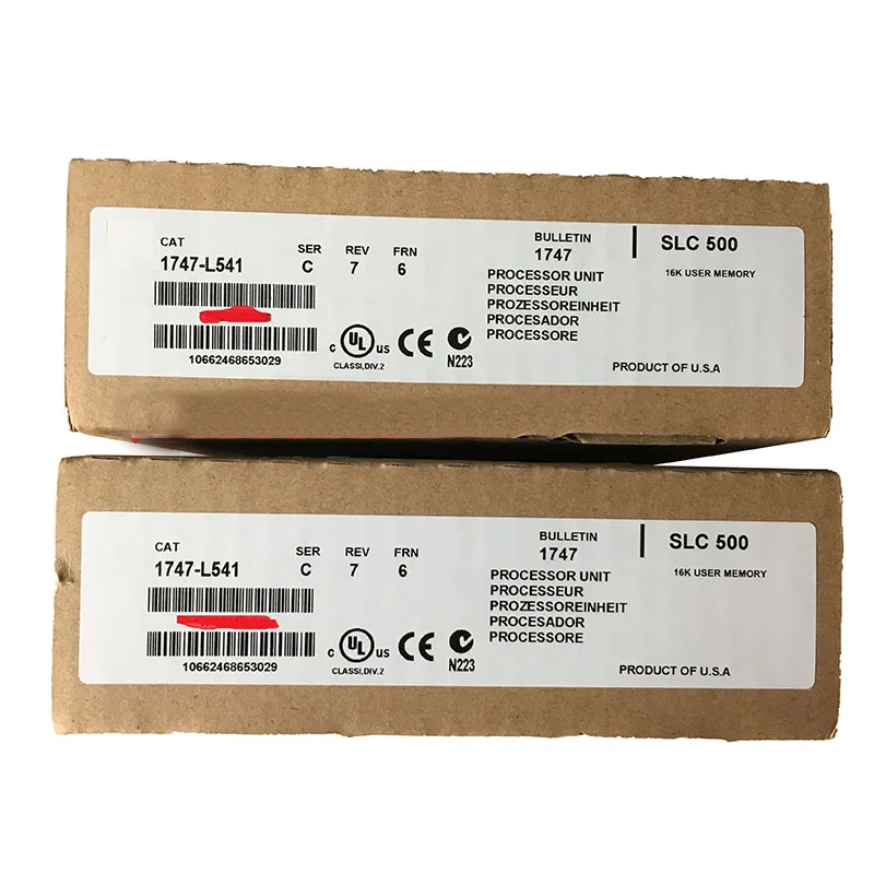 

Новый оригинальный в коробке 1747-L541 1747 L541 {склад} гарантия 1 год отправка в течение 24 часов