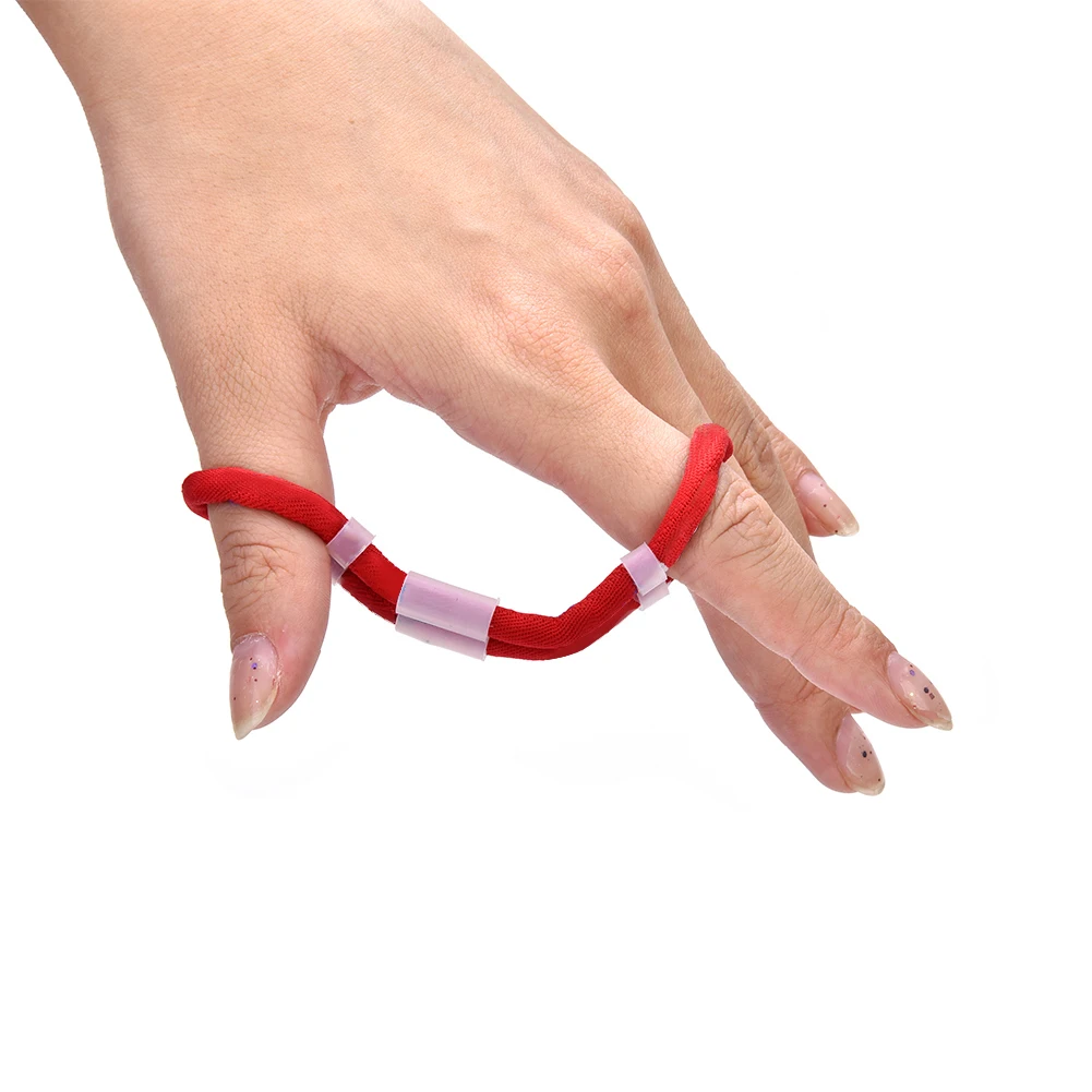 

Adjustable Fingersling Archery Finger Sling for Recurve Bow Hunting Shooting Accessory Red M