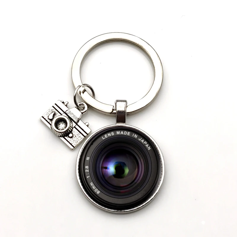 Фото Брелок для ключей кулон в виде камеры с зеркальным объективом | Украшения и