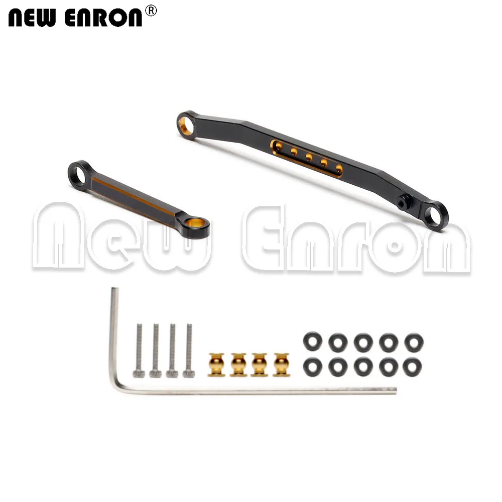 

Aliuminum Alloy Steering Tie Rod Links for Axial SCX24 AXI00002 AXI00001 AXI90081 1:24 RC Cars Upgrade Parts 1 set #AXI31614