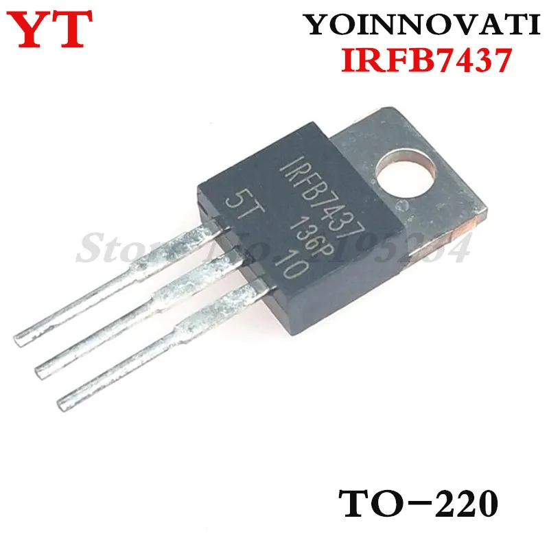 50 шт./лот IRFB7437 IRFB7437PBF TO 220|Интегральные схемы| |