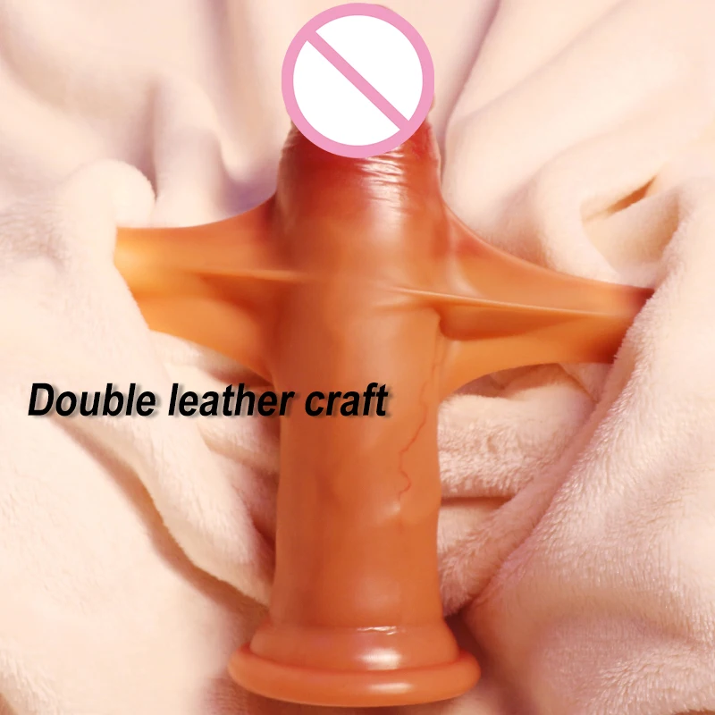 Реалистичный фаллоимитатор мягкая Жидкая силиконовая кожа чувство огромный