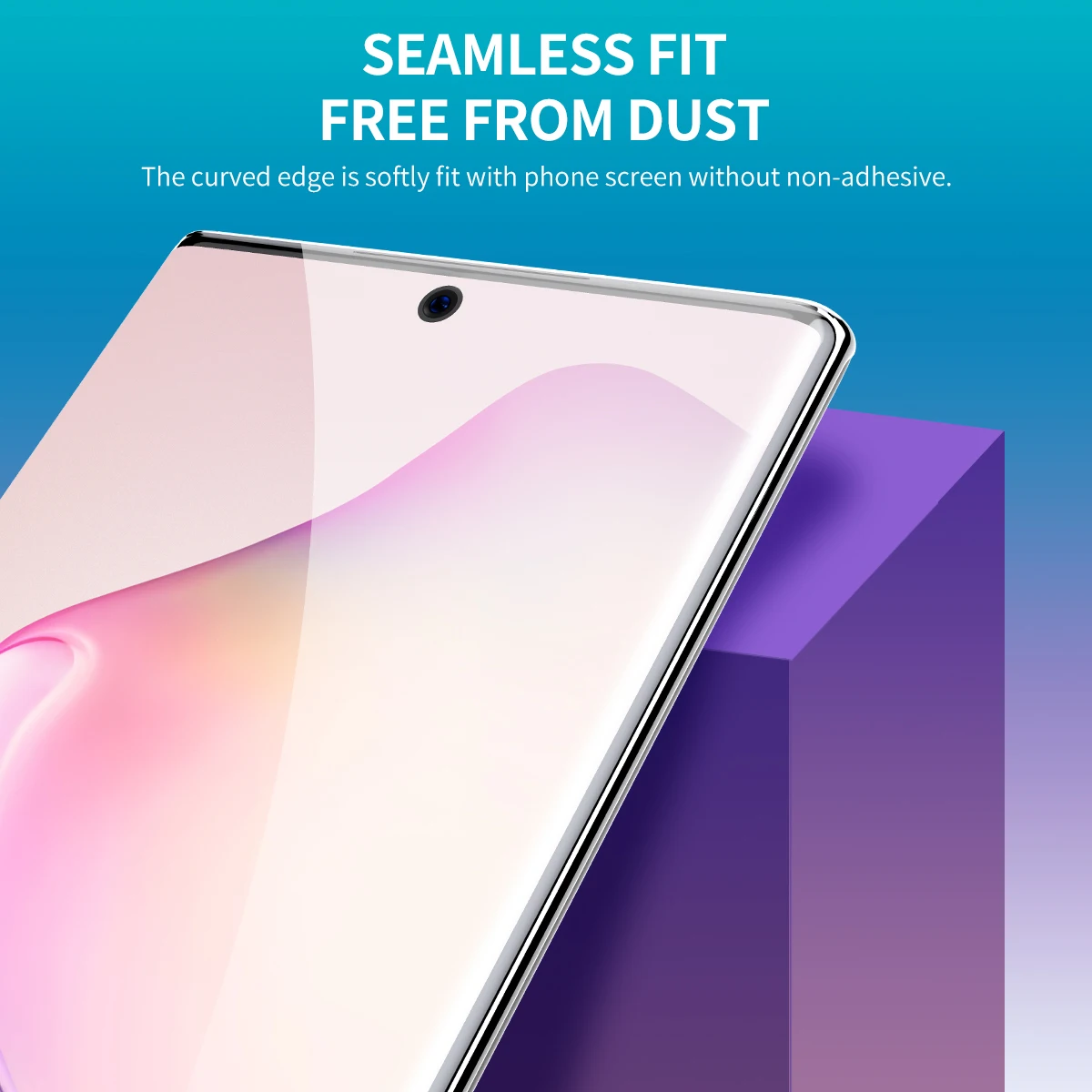 ROCK защита для экрана Гидрогелевая пленка для samsung Galaxy Note 10 pro Защитная мягкая полностью изогнутая гладкая тактильная пленка не стекло