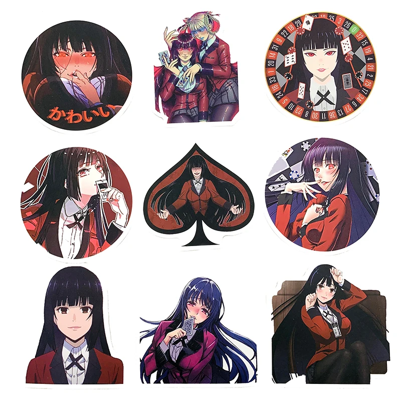 50 шт. японская анимация отбеливатель наклейки для скрапбукинга скейтборд багаж