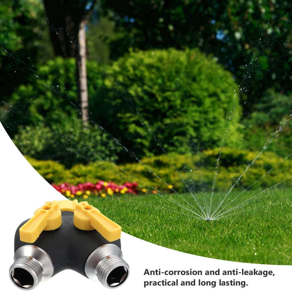

1PC Simple American Type Two-way Ball Valve Garden Water Pipe Two-way Ball Valve