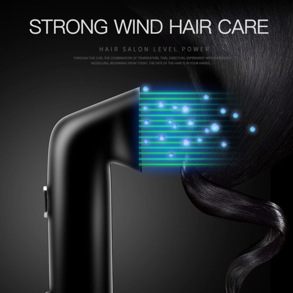 

Professional Hair Dryer Negative Ionic Blow Dryer Hot Cold Wind Air Brush Strong Power Dryer Salon Style Tool CN PLUG