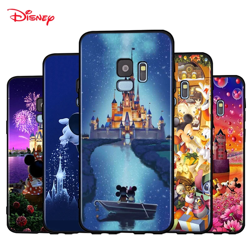 

Silicone Cover Disney Mickey Castle For Samsung Galaxy A9 A8 A7 A6 A6S A8S Plus A5 A3 A02 Star 2018 2017 Phone Case