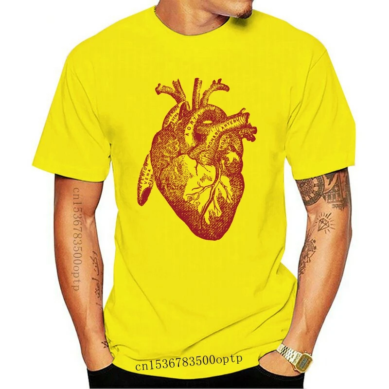 

BIG HEART anatomy anatomical illustration drawing art unique T-shirt