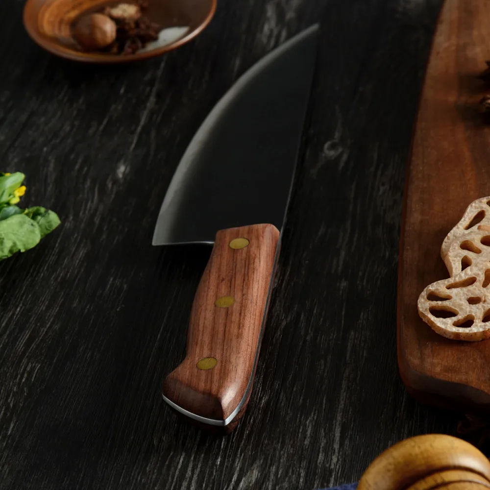 XYj кухонный нож 8 дюймов Ультра острый для нарезания качественный охотничий из