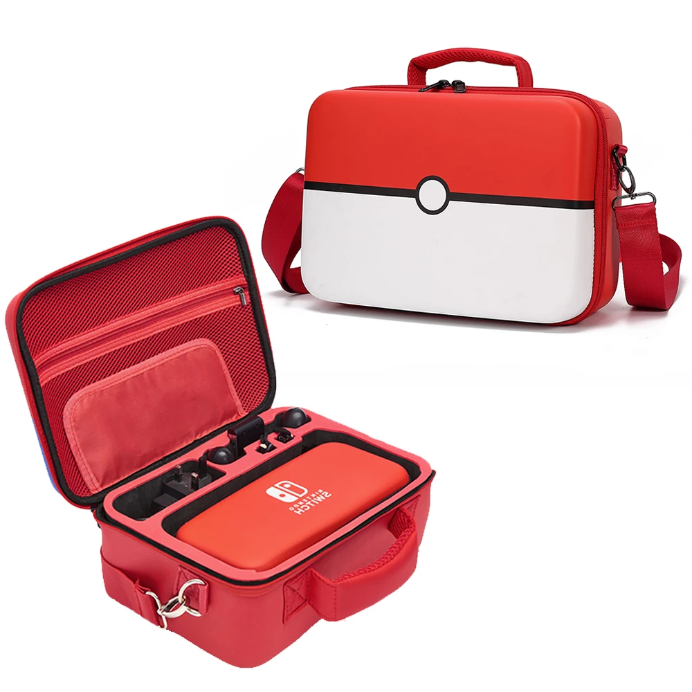 

Портативная сумка для Nintendo Switch / Switch Lite, защитный чехол для переноски, консоль Joycon, ТВ, док-станция, игровые аксессуары, коробка для хранения
